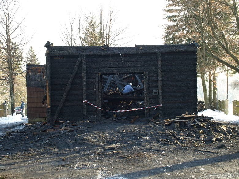 Pożar kościoła na Stecówce