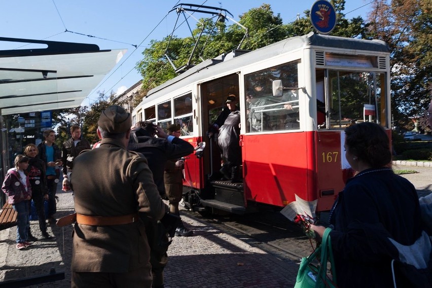 Tramwaj Historyczny Narodowych Sił Zbrojnych [zdjęcia]