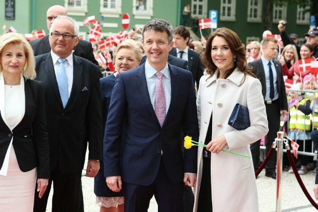 Fryderyk X z żoną, jeszcze jako książę odwiedził Szczecin w 2014 roku