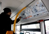 Stan wojenny w komiksie w autobusach