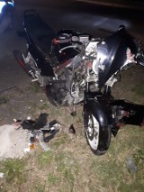 Śmiertelny wypadek motocyklisty na DK92 koło Łowicza. Zderzenie samochodu z motocyklem 26.08.2019