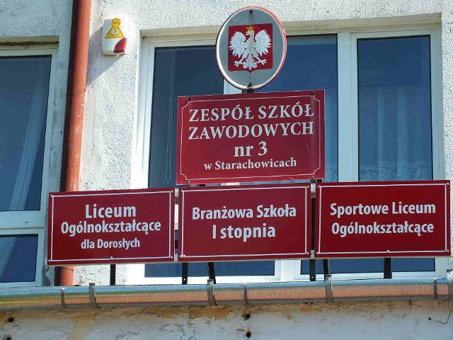 Prawdopodobnie Zespół Szkół Zawodowych numer 3 w Starachowicach nie zostanie przeniesiony