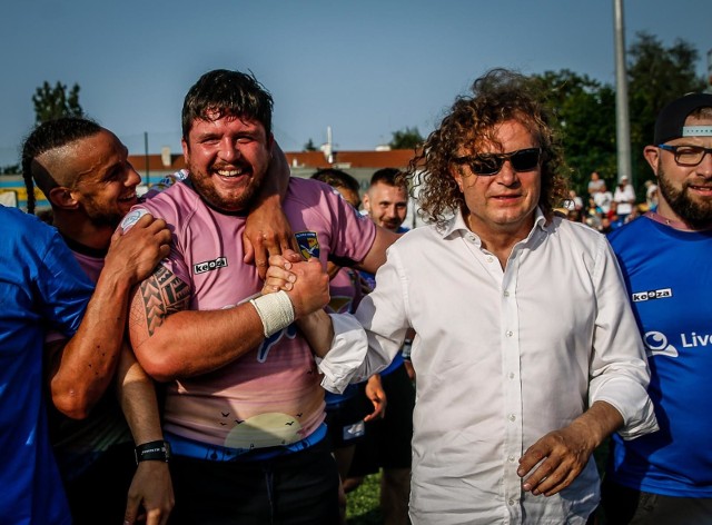 15.06.2019 sopot. stadion rugby w sopocie. final ligi. mecz: ogniwo sopot - master pharm budowlani lodz. tytul mistrza polski zdobyli rugbysci zespolu ogniwo sopot.  fot. karolina misztal / polska press/dziennik baltycki