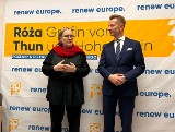 Europosłanka Róża Thun i poseł Rafał Kasprzyk z Polski 2050 Szymona Hołowni otworzyli w Kielcach wspólne biuro poselskie