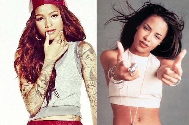 Zendaya Coleman/Aaliyah (fot. screen z Facebook.com)