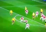 Kieran Gibbs wyciął kolegę z drużyny. Coquelin mógł trafić na stół operacyjny [WIDEO]