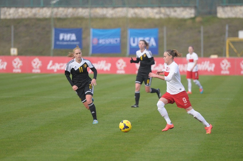 Polska - Belgia w piłce nożnej kobiet