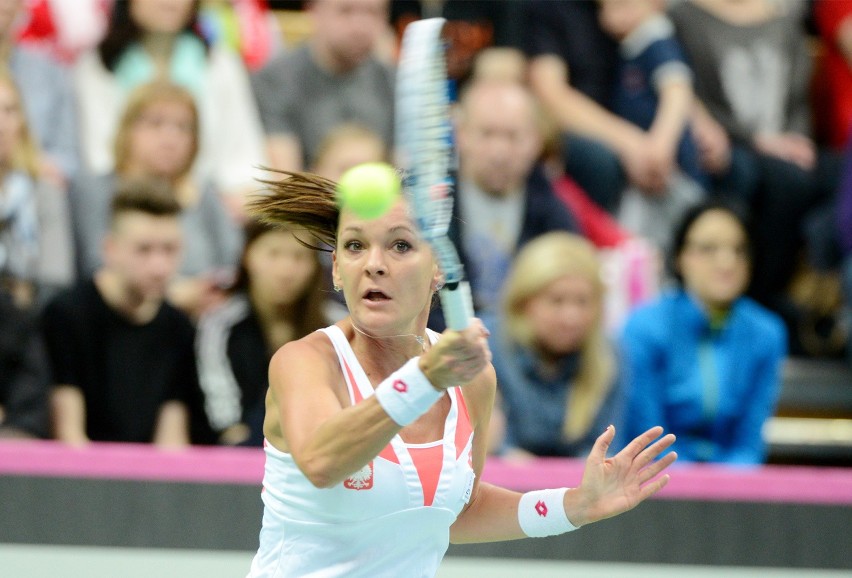 18.04.2015. zielona gora hala sportowa crs fed cup bnp...