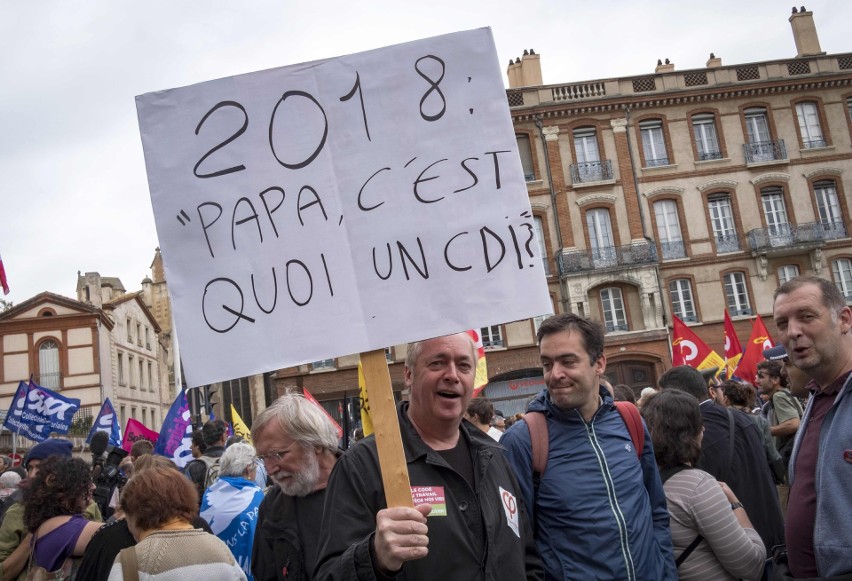 Francja: Wielkie protesty przeciwko polityce Macrona