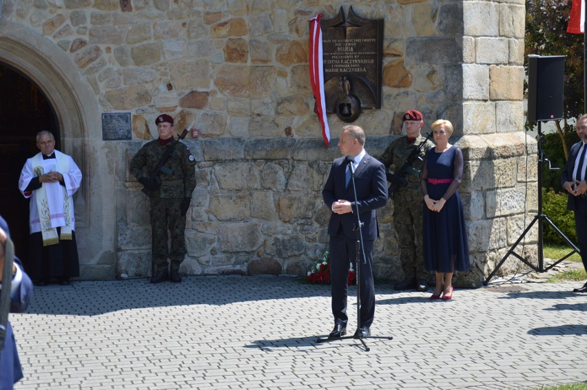 Prezydent Andrzej Duda wraz z małżonką odwiedzili powiat...