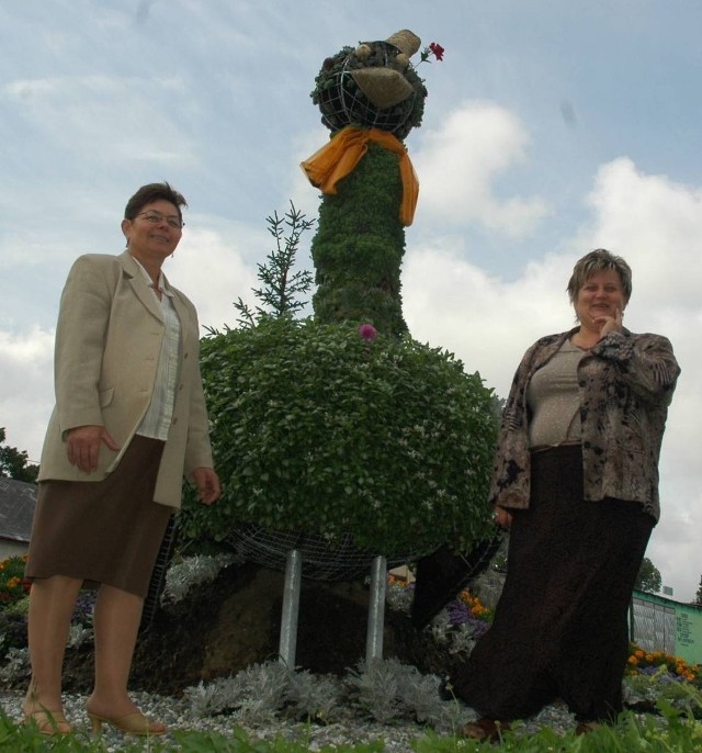 Elżbieta Stankiewicz i Danuta Rudnicka są dumne, że mieszkają w Pilszczu.