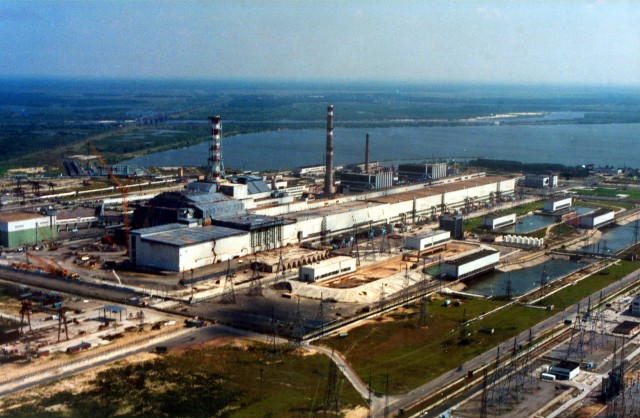 Elektrownia atomowa w ukraińskim Czarnobylu - zdjęcie ilustracyjne.