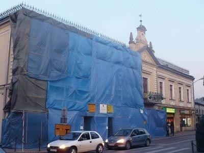 Zakończenie tegorocznej odnowy wielickiego budynku "Sochy" będzie jednoznaczne z finałem renowacji tego zabytku fot. Jolanta Białek
