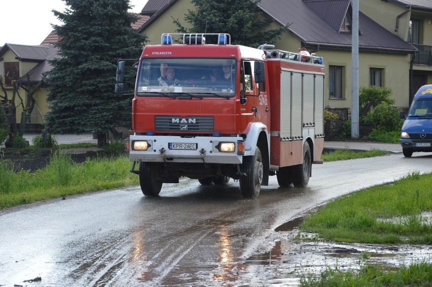 Strażacy w Łaganowie