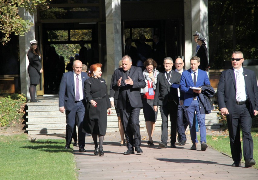 Georgette Mosbacher, ambasador USA w Polsce, wzięła udział w...