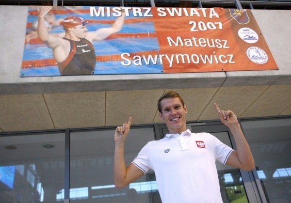 Mateusz Sawrymowicz w Szczecinie.