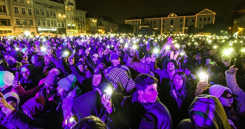 Światełko do nieba podczas 31. finału WOŚP w Bydgoszczy....