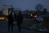 Śmiertelny wypadek pod Środą Śląską. Samochód osobowy zderzył się z ciężarówką