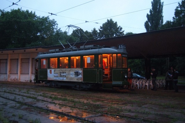 Zabytkowy tramwaj "Sanok"