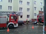 Pożar na ul. Boguchwały w Szczecinie. Jedna osoba poszkodowana