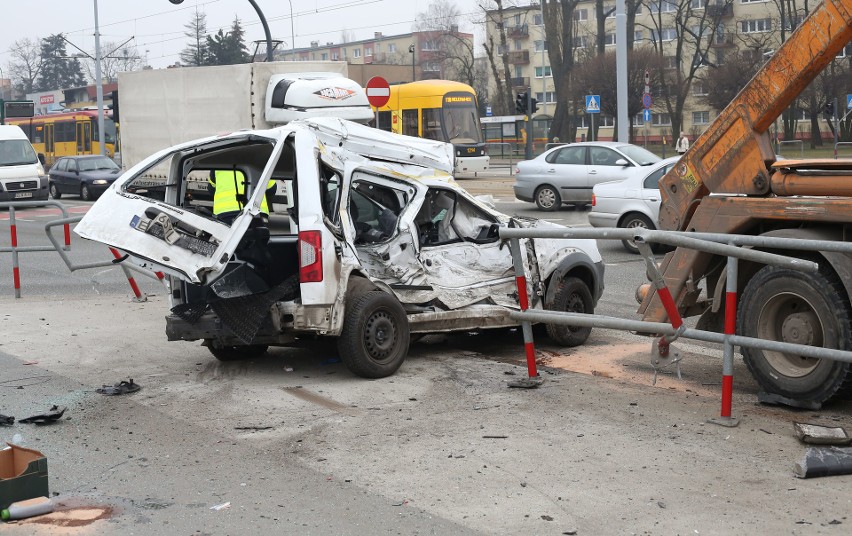 Wypadek na ul. Pabianickiej