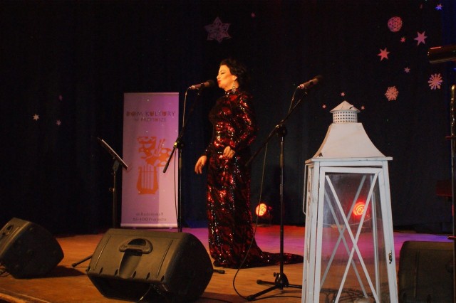 Alicja Węgorzewska zaśpiewała w Przysusze najpiękniejsze kolędy.
