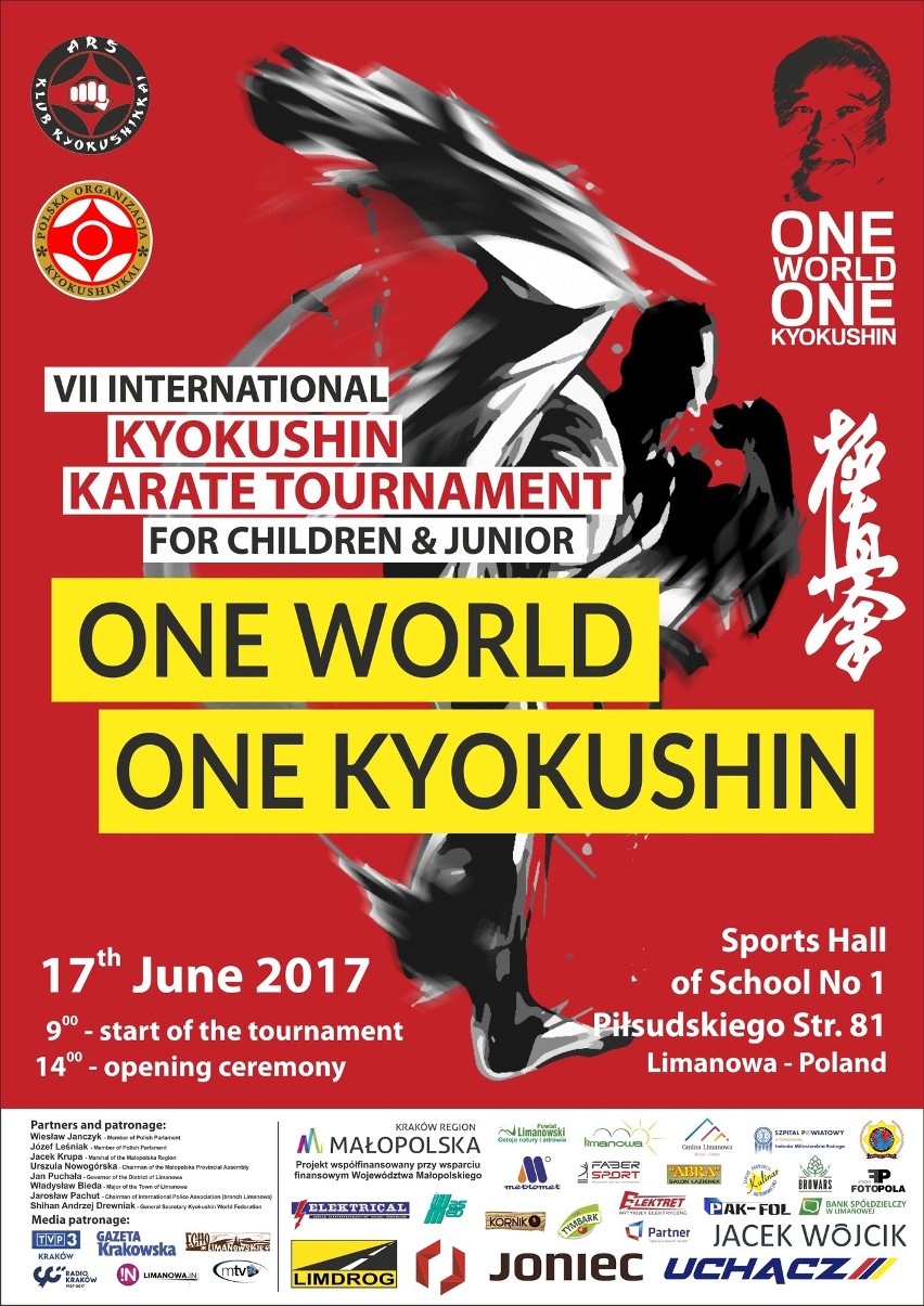 Wielkie święto Karate Kyokushin w Limanowej [ZAPOWIEDŹ]