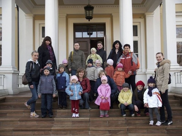 Dzieci z Bociek odwiedziły Muzeum Rolnictwa w Ciechanowcu.