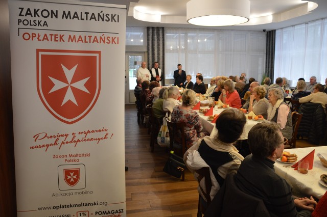 Opłatek Maltański zorganizowany został w czwartek w restauracji „Słoneczna” PSS Społem