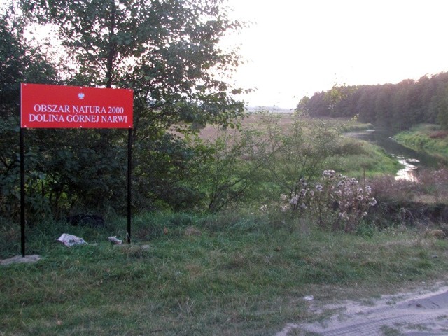 Dolina Górnej Narwi, obszar Natura 2000