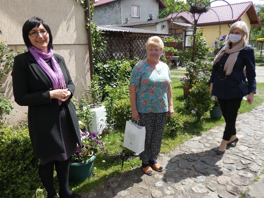 Magdalena Majewska, burmistrz Kępic (z lwej) i Marta...