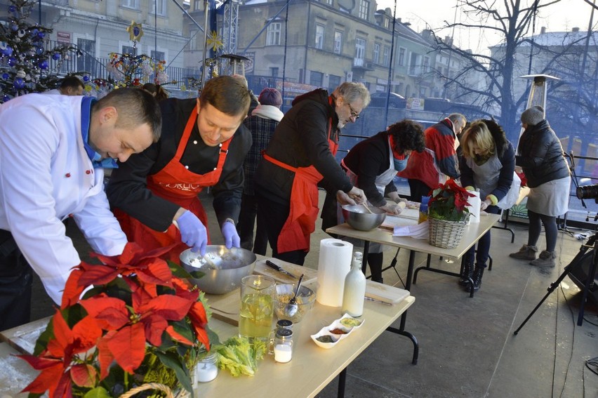 Gorlice. Na rynku zrobiło się świątecznie