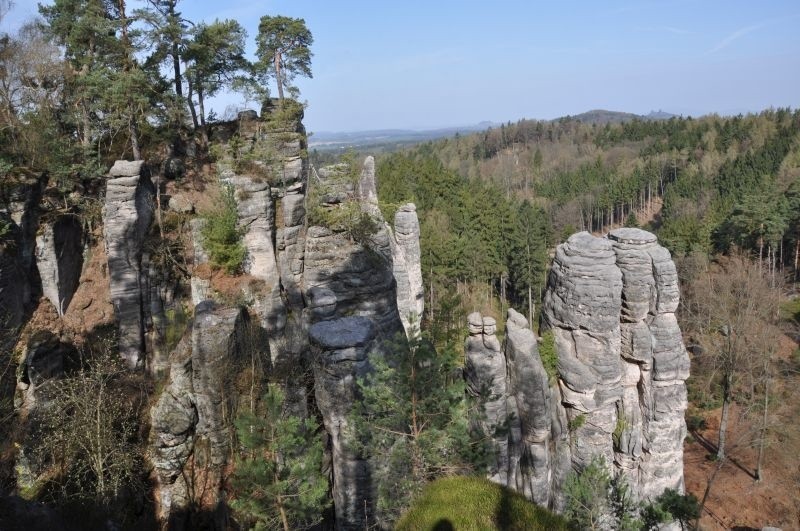 Czechy. Prachowskie Skały - cudne miejsce do skalnych wędrówek