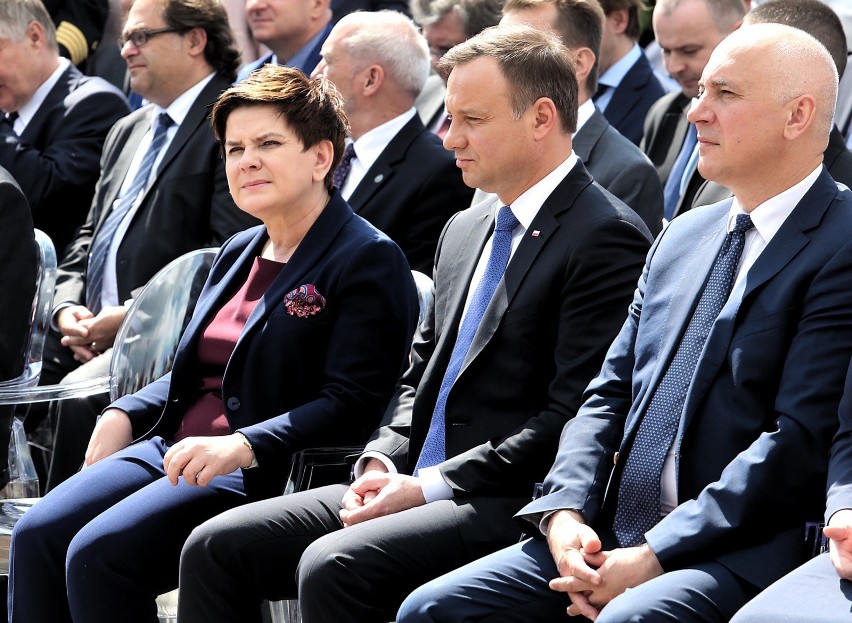 Beata Szydło i Andrzej Duda