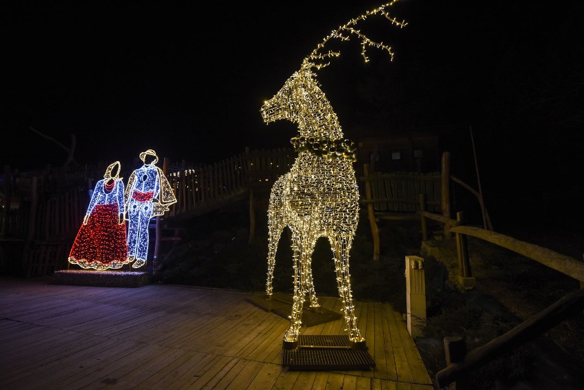 Zakopane. 250 tys. lampek rozbłysło na Gubałówce [ZDJĘCIA]