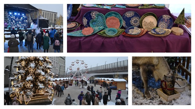 Jarmark bożonarodzeniowy na Chorzowskim rynku choć nie należy do największych, to nie można odmówić mu uroku.