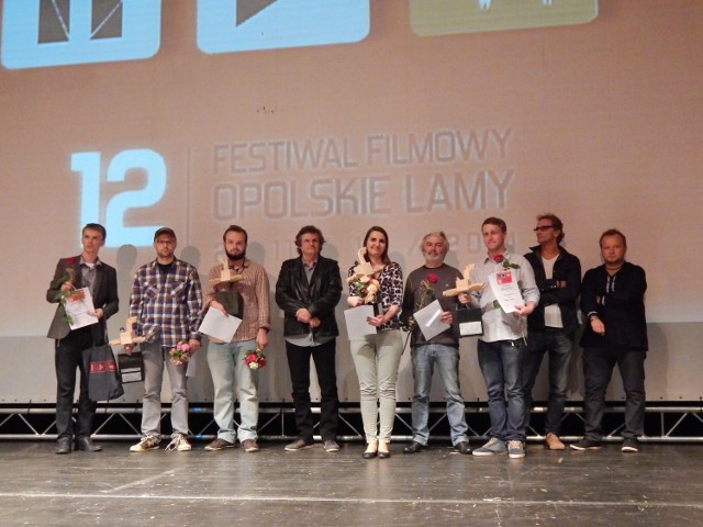 Zdobywcy nagród Grand Prix i wyróżnień w 12. Festiwalu Filmowym Opolskie Lamy w Teatrze im. Jana Kochanowskiego w Opolu.