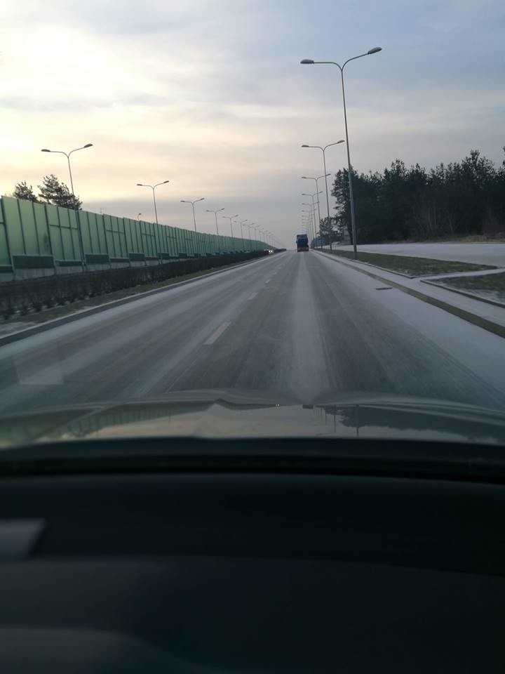 Oblodzenie w województwie podlaskim: 14.03.2019. Od rana trudne warunki na drogach [ZDJĘCIA]