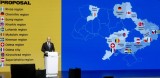 Wojna na Ukrainie. Który region Ukrainy odbuduje Polska? Premier Szmyhal pokazał mapę