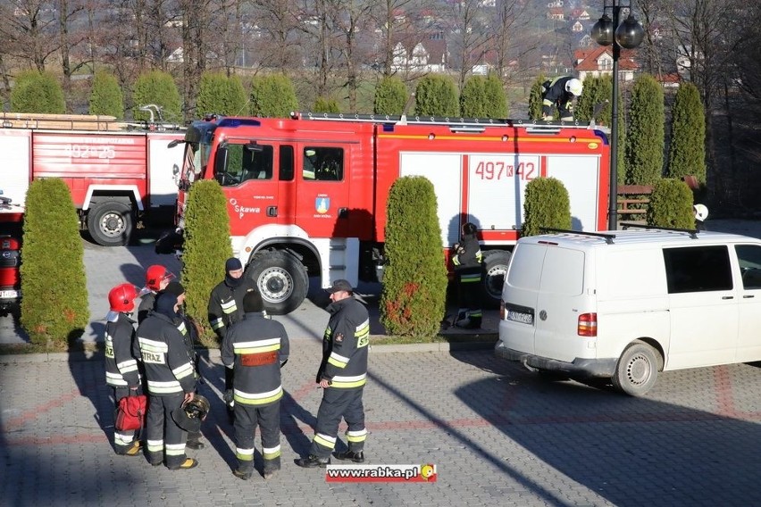 Podhale. Ćwiczyli ewakuację z wyciągu narciarskiego [ZDJĘCIA]