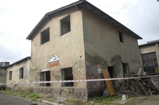 Dawny slupski dworzec wąskotorowy (ul. Grunwaldzka zostal wyburzony przez PKP.