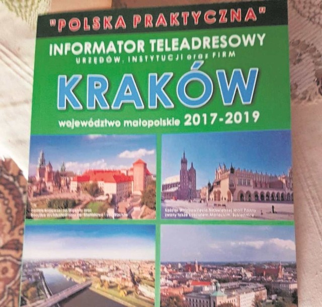 Tak wygląda teleinformator dostarczany seniorom w Krakowie