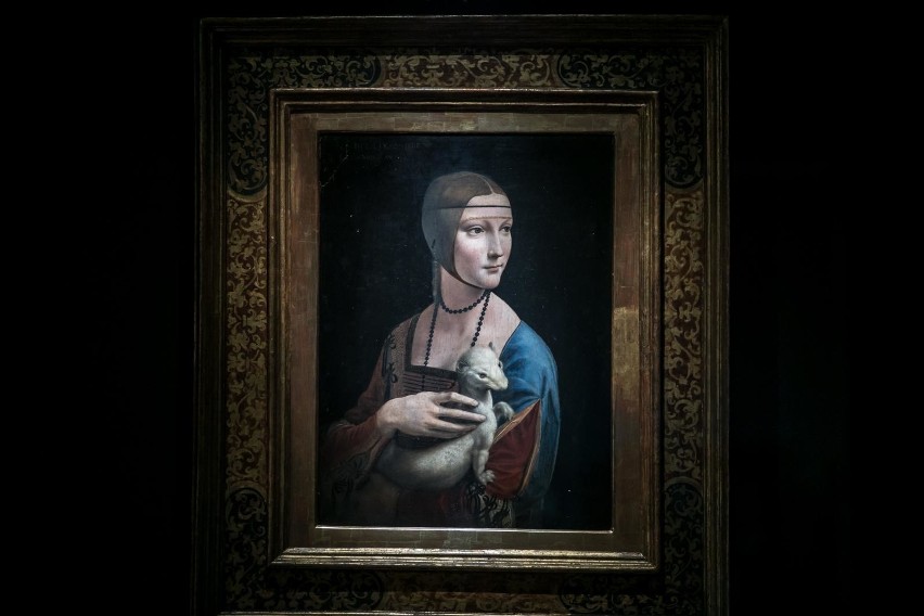 "Dama z gronostajem" - Leonardo da Vinci...
