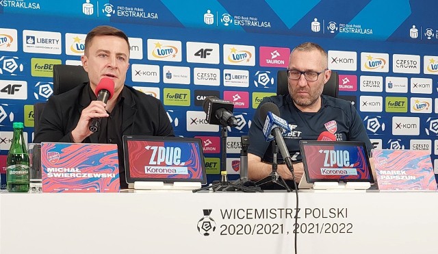 Michał Świerczewski i Marek Papszun znają już nazwisko nowego trenera Rakowa