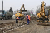 Remont ulicy Dąbrowskiego w Łodzi. Od 3 marca zamknięte zostanie skrzyżowanie Dąbrowskiego z Krzywą. Linia autobusowa Z1 zmieni trasę