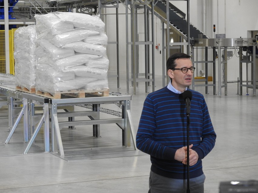 Premier Mateusz Morawiecki z wizytą w Podlaskiem. Odwiedził...