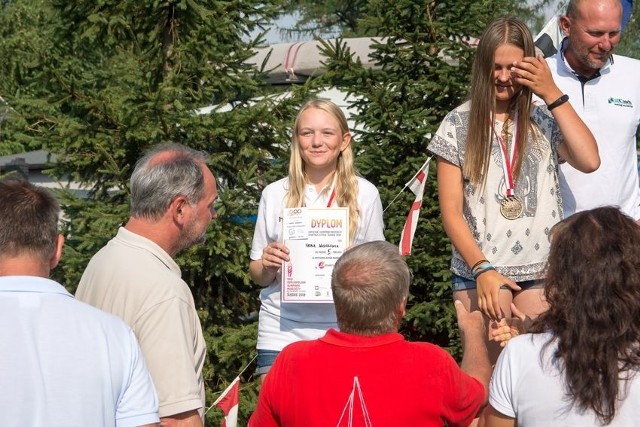 Natalia Nadrzewia zdobyła wicemistrzostwo Polski w klasie Laser 4.7.