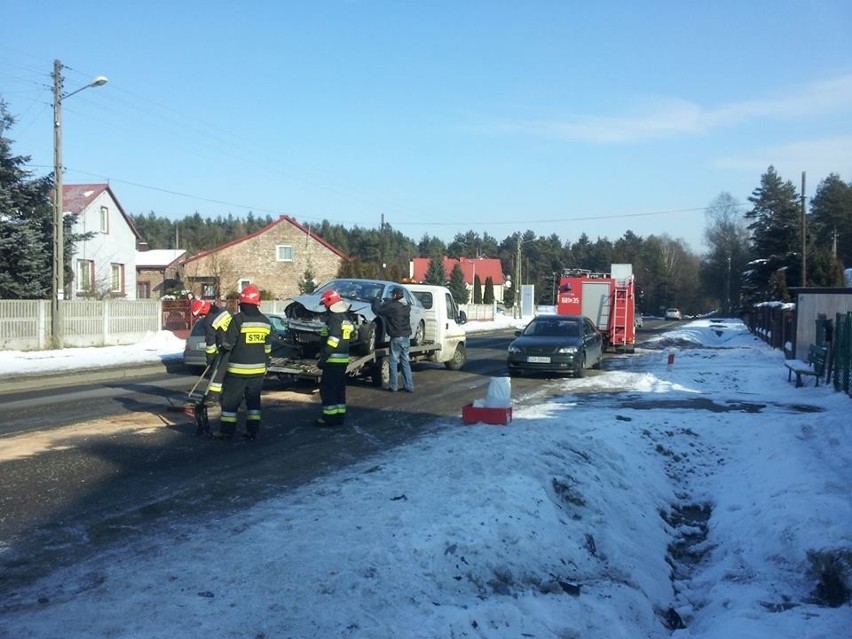 Wypadek w Turzy: O mały włos od tragedii [ZDJĘCIA]