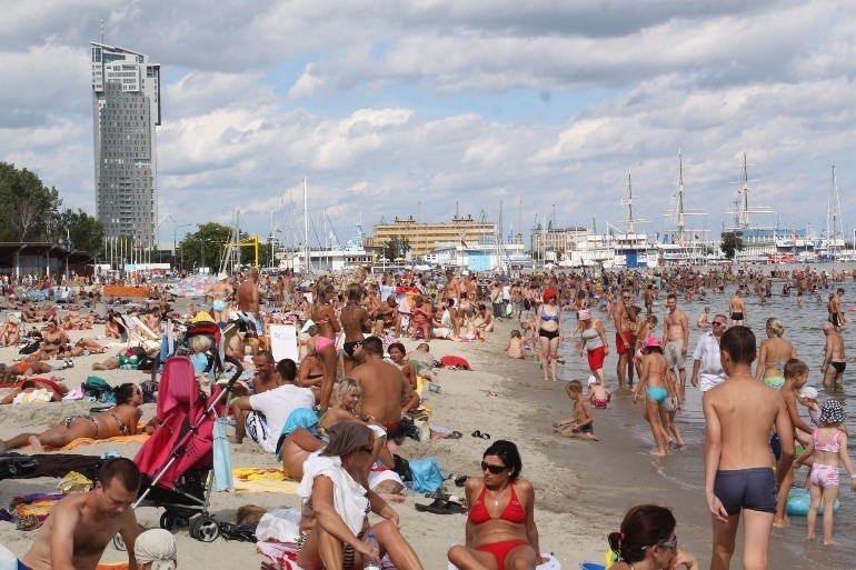 Gdynia Plaża Śródmieście