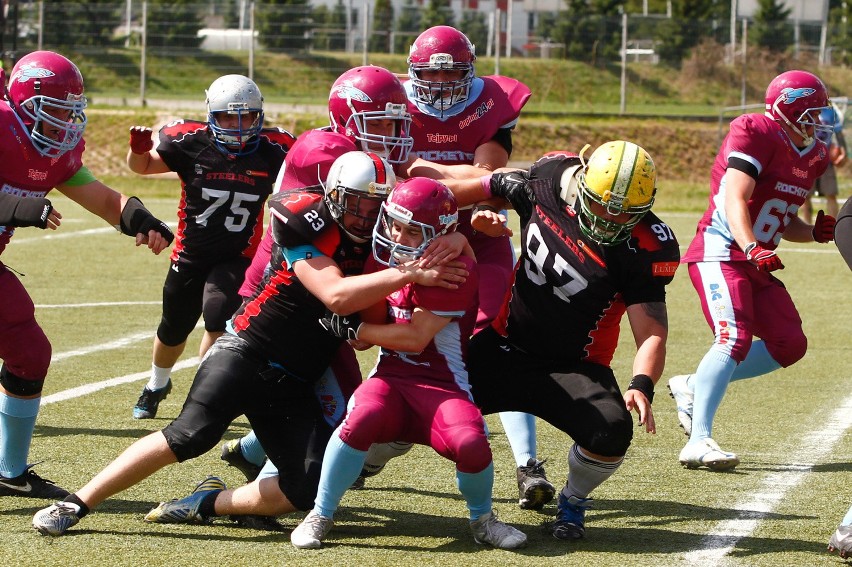 Rzeszów Rockets - Zagłębie Steelers 55:0.